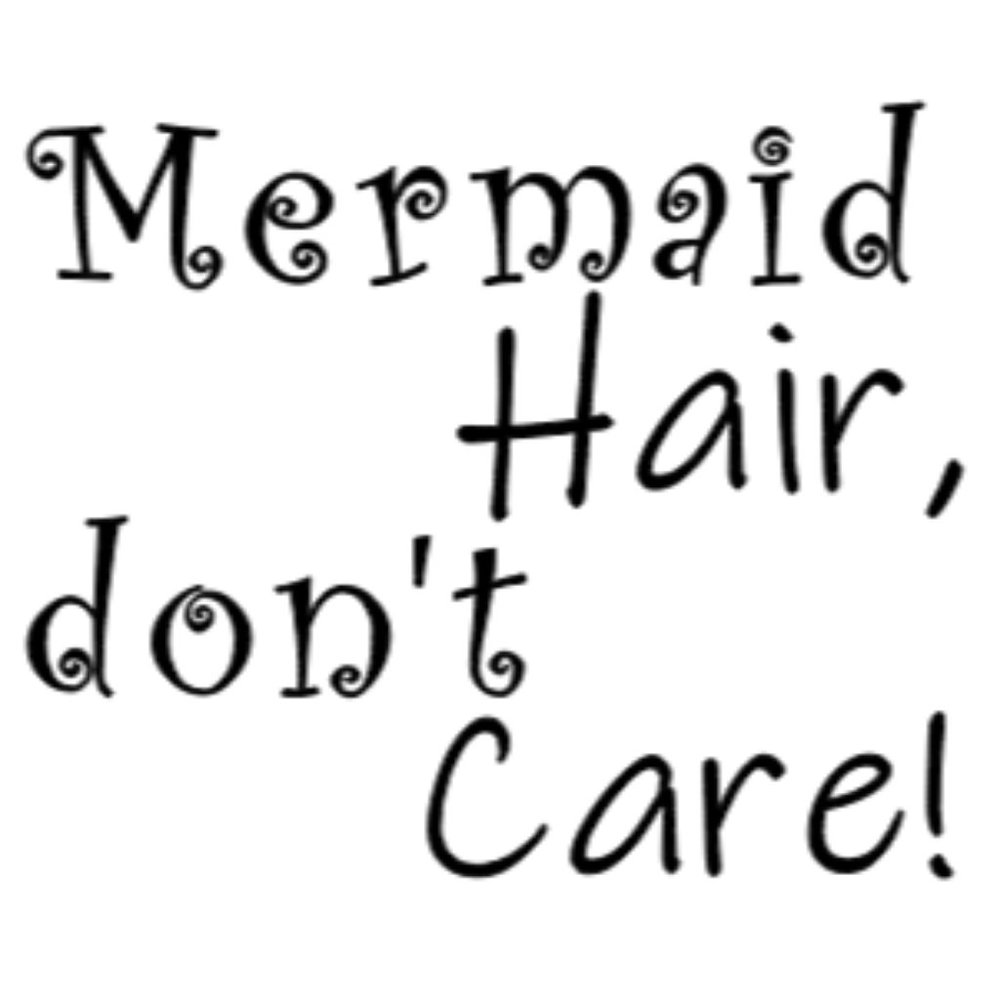 Mermaid Hair Decal